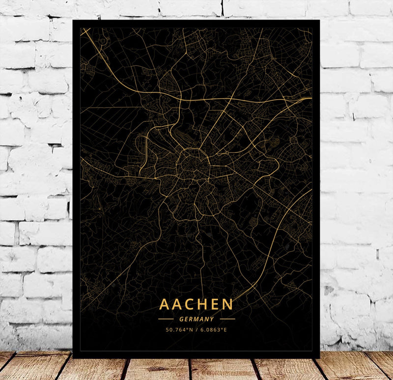 Home Decor Travel Poster Canvas Painting