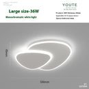 Bedroom Ceiling Lamp Triangle Art