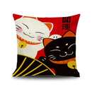 New Year Beckoning Cat Living Room Office Sofas Pillow