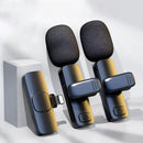 One-to-two Collar-type Wireless Collar Clip Microphone