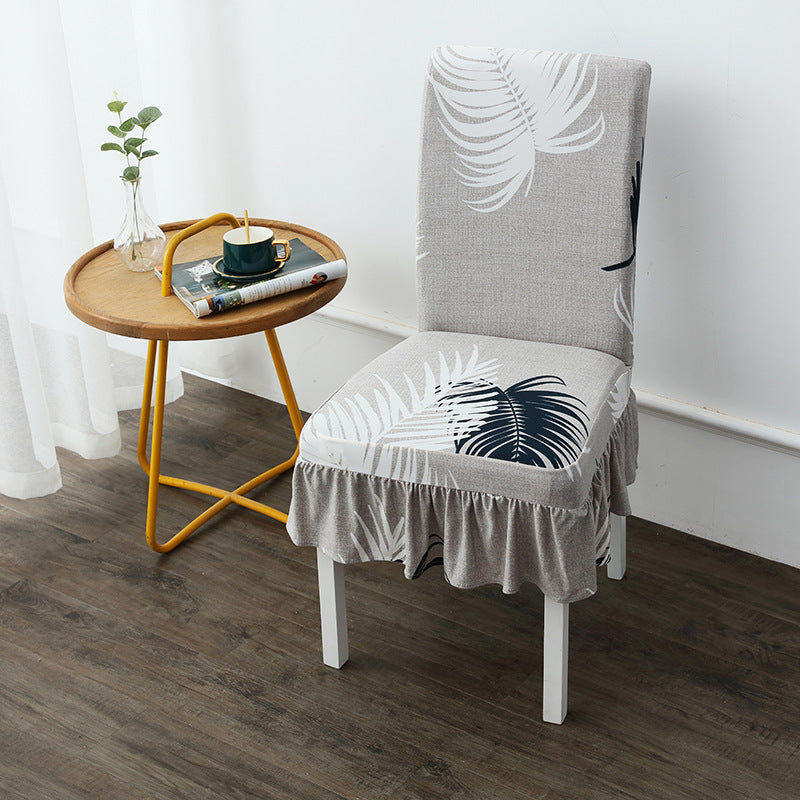 Chair Cover Modern Simple Universal Skirt Elastic Chair Cover
