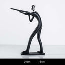 Creative Living Room TV Cabinet Mini Figure Decoration