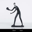 Creative Living Room TV Cabinet Mini Figure Decoration