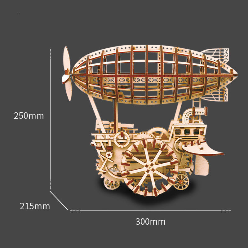 Hand Made Puzzle  Three Dimensional Model Globe