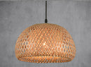 American Garden Bamboo Woven Chandelier Restaurant Southeast Asia Lamps