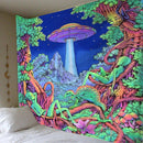 Explosive Home Decor Alien Tapestry