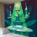 Explosive Home Decor Alien Tapestry