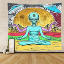 Explosive Home Decor Alien Tapestry