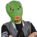Green Murloc Green Head Animal Latex Headgear