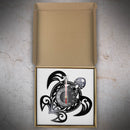 Turtle Mechanical Steampunk Turtle Vinyl Record Wall Clock