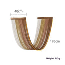 Bohemian Creative Hand Weaving Wood Board Tassel Tapestry