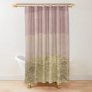 Sage Green Watercolor Ombre Shower Curtain Bathroom Fabric