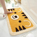 Bathroom Absorbent Thickened Cashmere Cartoon Cute Non-slip Bedroom Foot Mat