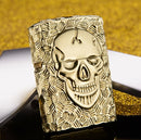 Heavy Armor Skull Windproof Alloy Lighter