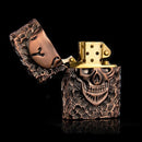 Heavy Armor Skull Windproof Alloy Lighter