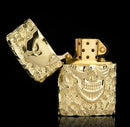 Heavy Armor Skull Windproof Alloy Lighter