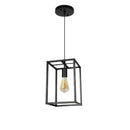 Industrial Style Retro Linear Iron Single-head Restaurant Personalized Chandelier