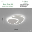 Bedroom Ceiling Lamp Triangle Art