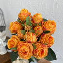 Rose Mori Style Combination Bridal Bouquet Dry Artificial Flower Rose