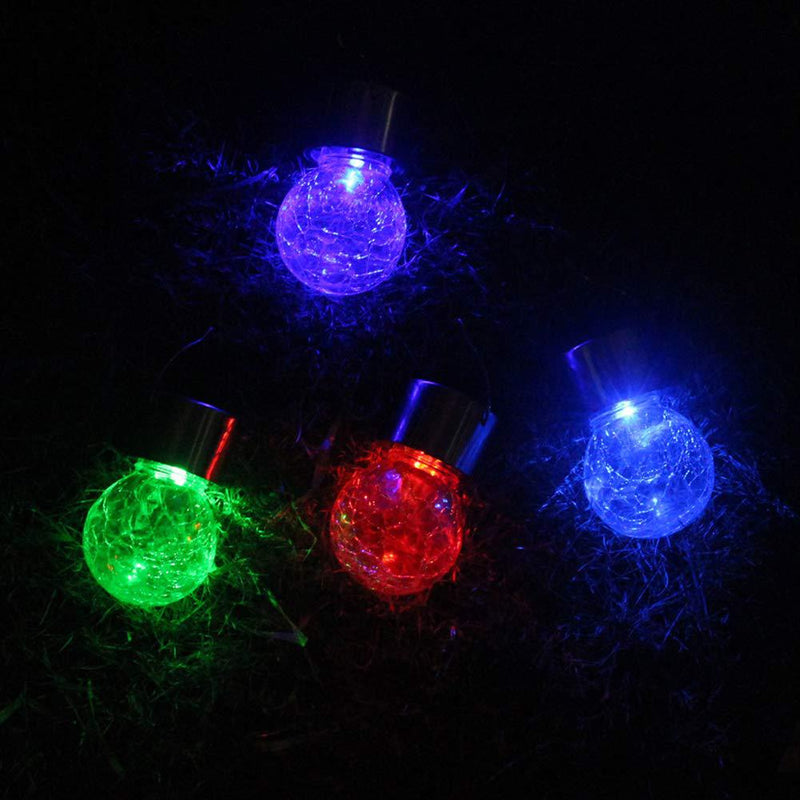 Crack Ball Solar Chandelier Glass Ball