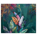 Hand Painted Tropical Rainforest Hotel Background Wallpaper Japanese Banana Leaf Wall