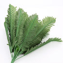 Green iron leaf decoration