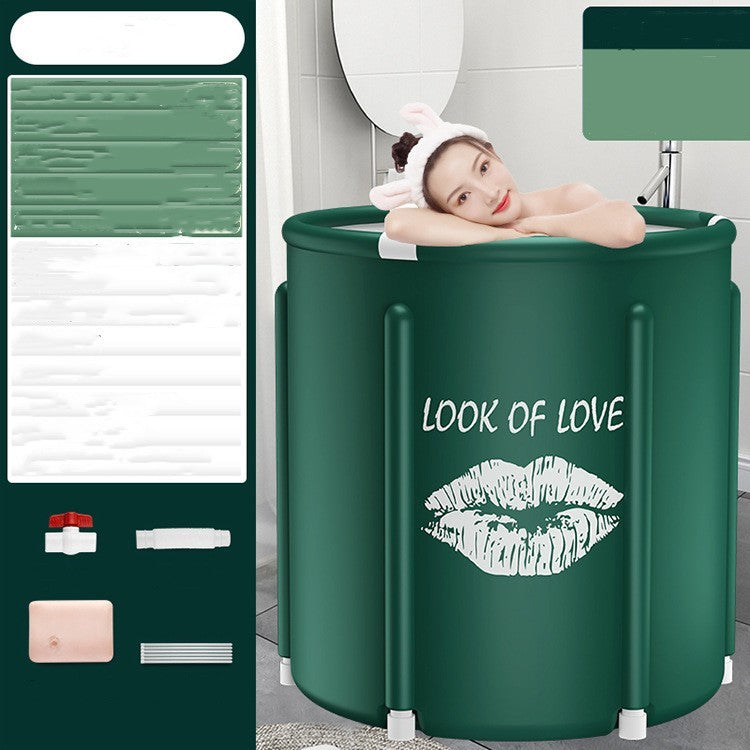 The Tub Can Be Folded And Heated For Adults