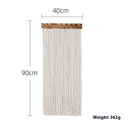 Bohemian Creative Hand Weaving Wood Board Tassel Tapestry