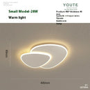 Bedroom Ceiling Lamp Triangle Art