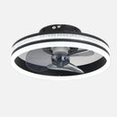 Bedroom Living Room Invisible LED Ceiling Ceiling Fan Lights