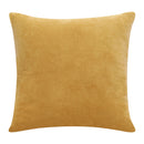 20" Yellow Throw Pillow-0