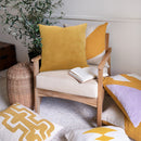 20" Yellow Throw Pillow-5