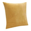 20" Yellow Throw Pillow-1