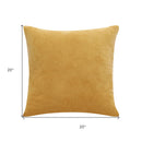 20" Yellow Throw Pillow-7