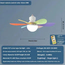 Screw Bedroom Living Room Ceiling Fan Lights Wind Mute Ceiling Fan Lights