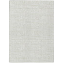 3' X 5' Ivory And Beige Geometric Washable Indoor Outdoor Area Rug-1