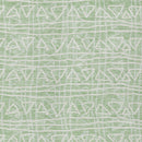 8' X 10' Mint Green Artichoke Green And Ivory Geometric Washable Indoor Outdoor Area Rug-4