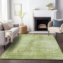 3' X 5' Sage And Green Abstract Washable Indoor Outdoor Area Rug-7