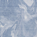 8' X 10' Blue And Sky Blue Abstract Washable Indoor Outdoor Area Rug-5