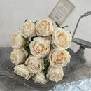 Rose Mori Style Combination Bridal Bouquet Dry Artificial Flower Rose