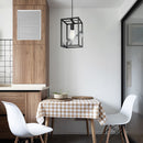 Industrial Style Retro Linear Iron Single-head Restaurant Personalized Chandelier