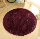Fluffy Round Rug Carpets For Living Room Decor Faux Fur Carpet Kids Room Long Plush Rugs For Bedroom Shaggy Area Rug Modern Mat