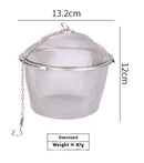 Portable Household 304 Stainless Steel Mesh Tea Strainer