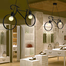 Aisle Corridor Bicycle Entrance Chandelier