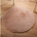 Fluffy Round Rug Carpets For Living Room Decor Faux Fur Carpet Kids Room Long Plush Rugs For Bedroom Shaggy Area Rug Modern Mat