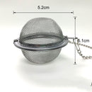 Stainless Steel Seasoning Ball Tea Leak Filter Bag