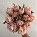 Rose Mori Style Combination Bridal Bouquet Dry Artificial Flower Rose