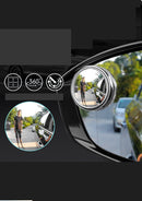 Rotating Rearview Mirror Blind Spot Mirror
