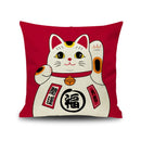 New Year Beckoning Cat Living Room Office Sofas Pillow