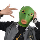 Green Murloc Green Head Animal Latex Headgear